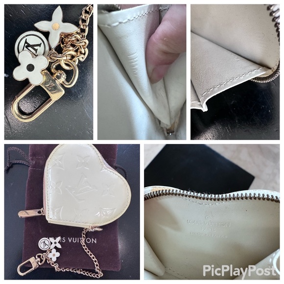 Louis Vuitton heart shaped coins bag - Picture 17 of 17